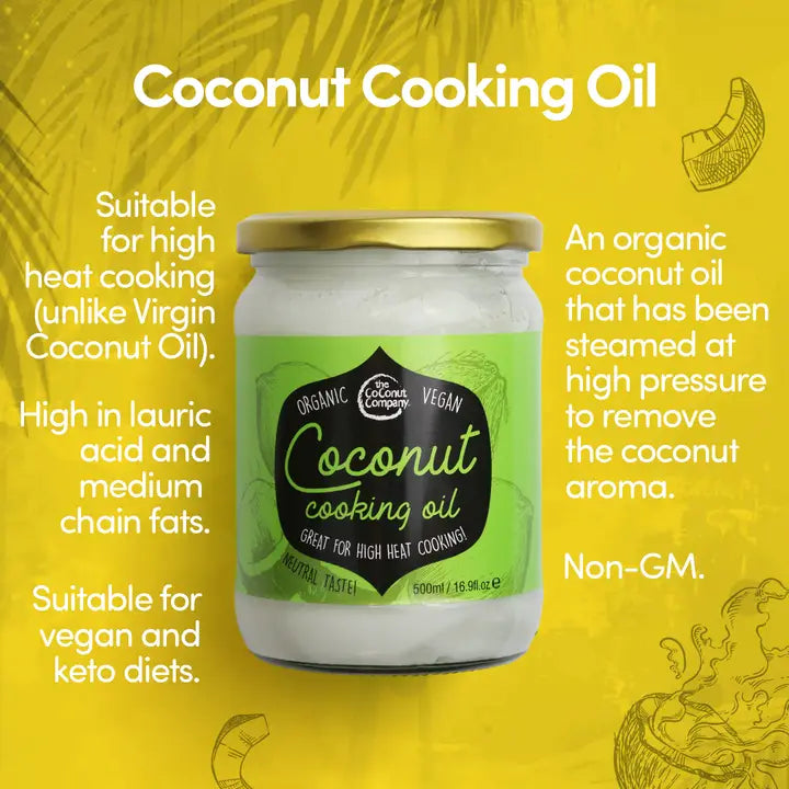 The Coconut Company - Organic Cooking Coconut Oil 500ml