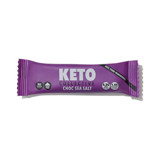 Keto Collective Choc Sea Salt Keto Bar 40g