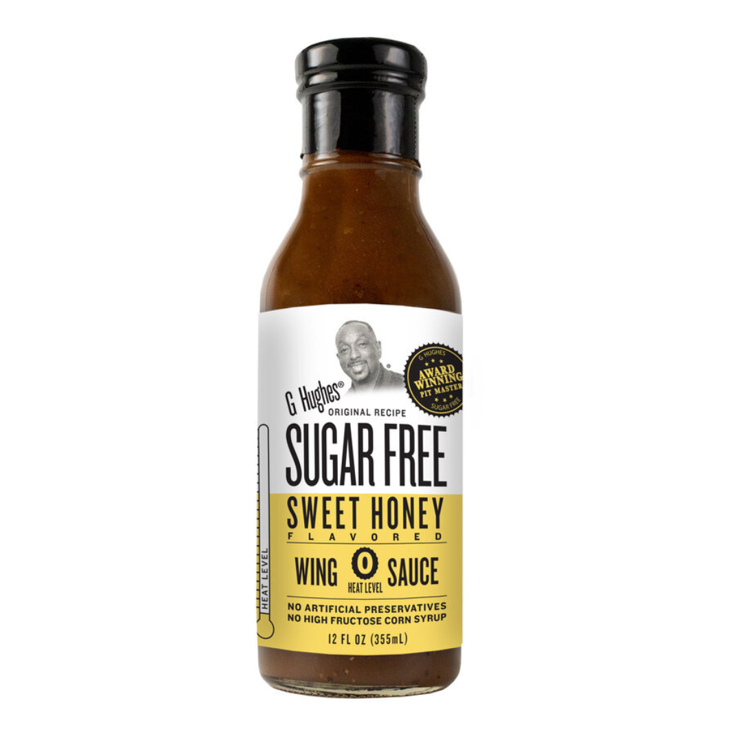 G Hughes Sugar Free Wing Sauce - Sweet Honey 355ml