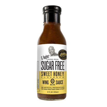 G Hughes Sugar Free Wing Sauce - Sweet Honey 355ml