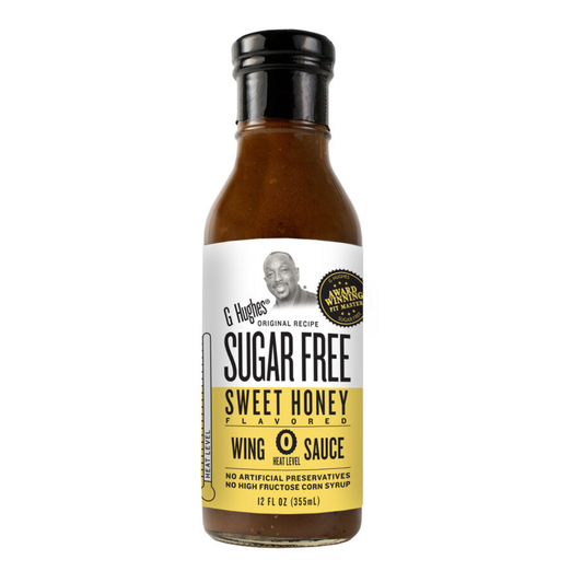 G Hughes Sugar Free Wing Sauce - Sweet Honey 355ml