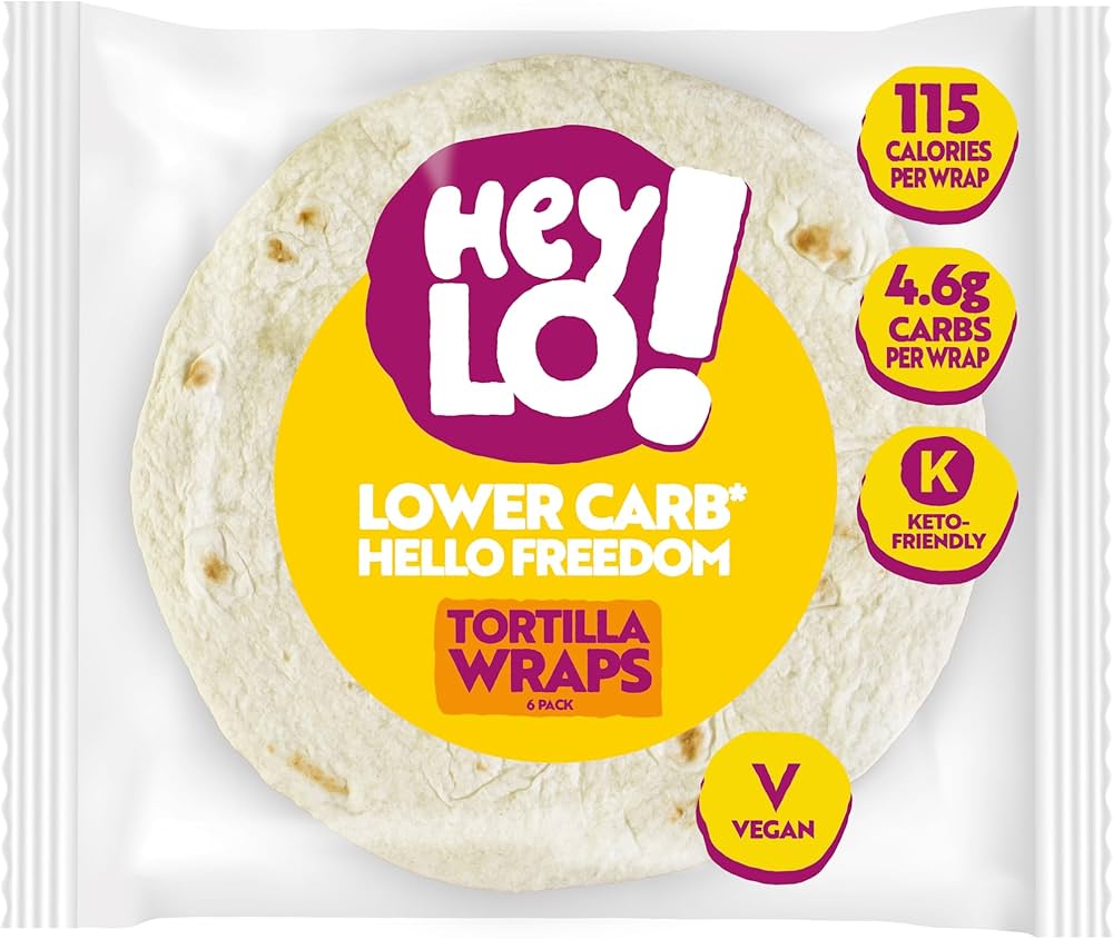 Lower Carb Wraps - 6 x 40g