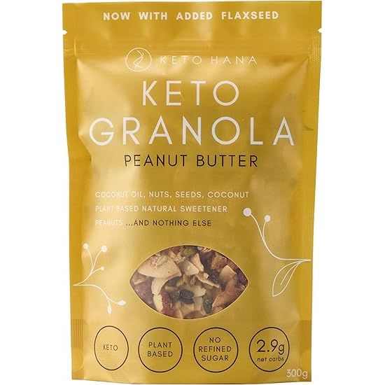 Keto Hana Peanut Butter Granola 300g