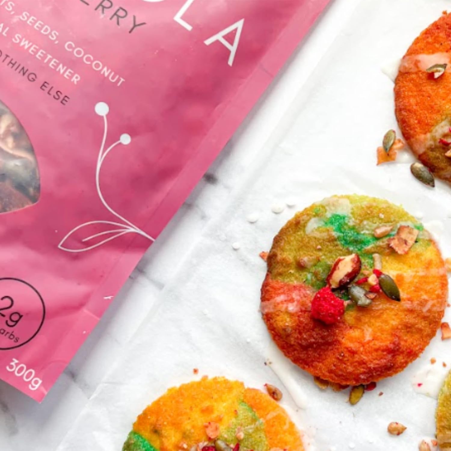 Keto Hana Raspberry Granola 300g