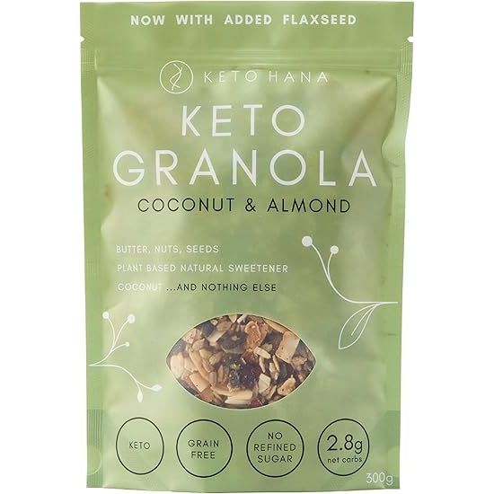 Keto Hana Coconut & Almond (Original Butter) Granola 300g