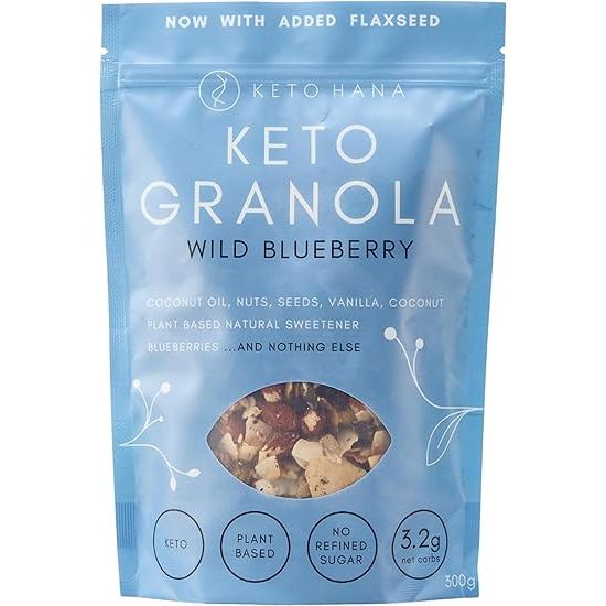 Keto Hana Wild Blueberry Granola 300g