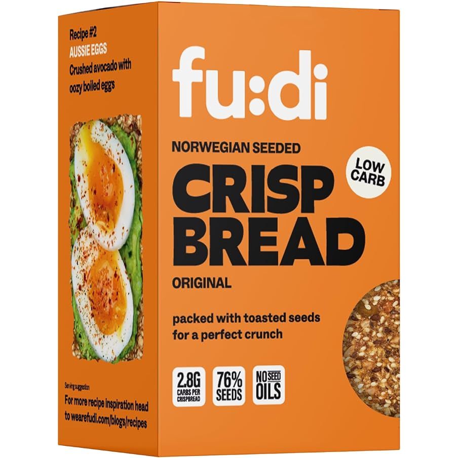 Fudi Norwegian Seeded Crisp Bread 144g