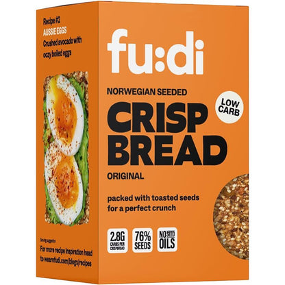 Fudi Norwegian Seeded Crisp Bread 144g