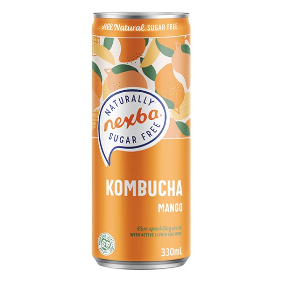 Nexba Mango Kombucha 330ml