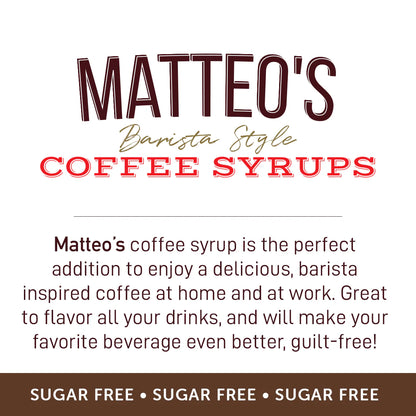 Matteo's Keto Coffee Syrup - Mocha 750ml