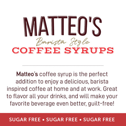 Matteo's Keto Coffee Syrup - Red Velvet 750ml