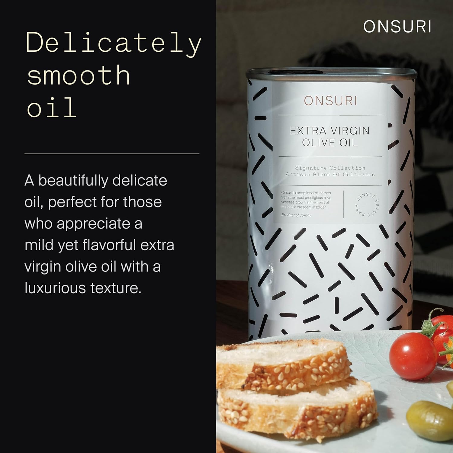 ONSURI Signature Extra Virgin Olive Oil - 500ml Tin