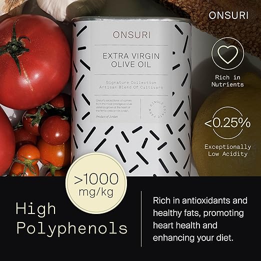 ONSURI Signature Extra Virgin Olive Oil - 500ml Tin