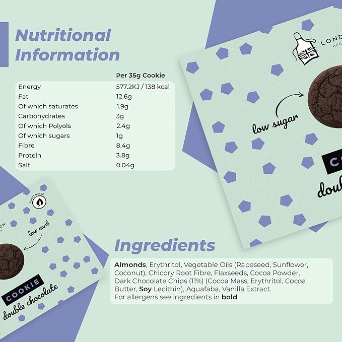 Double Chocolate Keto Cookie 35g