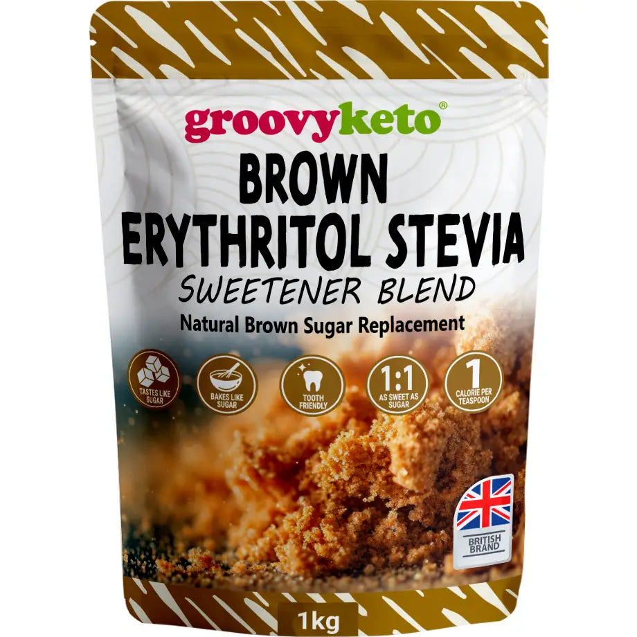 Groovy Keto Brown Erythritol & Stevia Blend 1kg