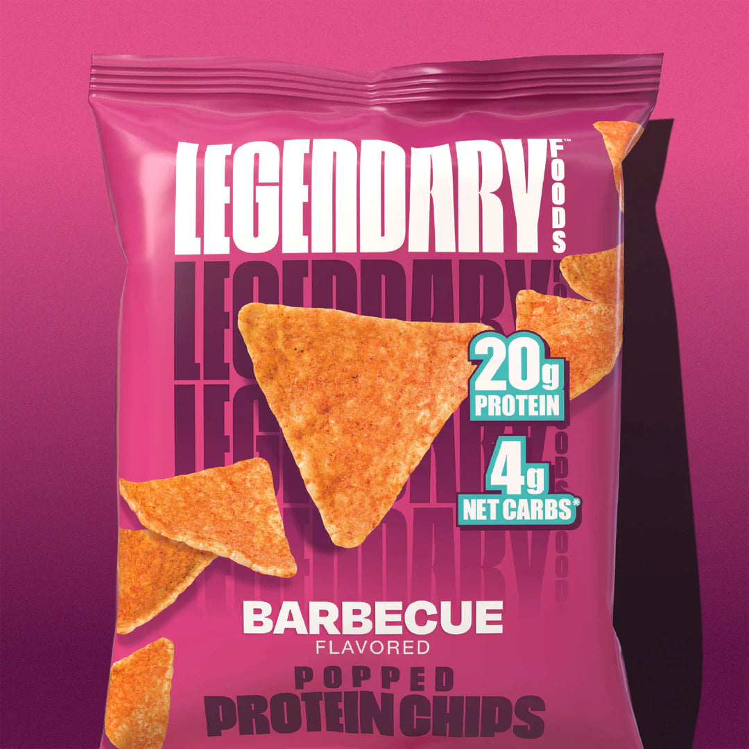 Legendary Foods - Barbecue Popped Protein Chips 34g