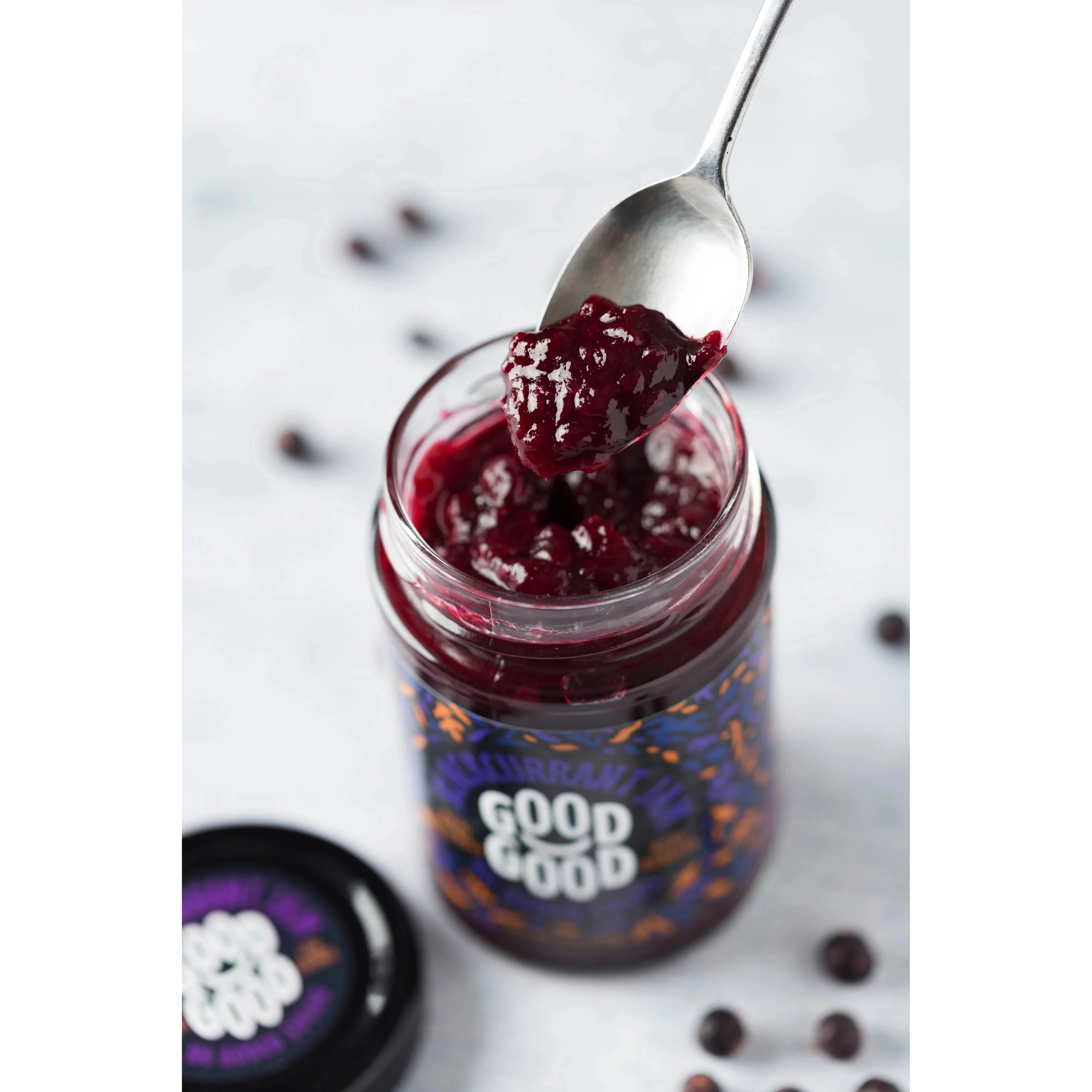 Good Good Keto Jam - Blackcurrant 330g