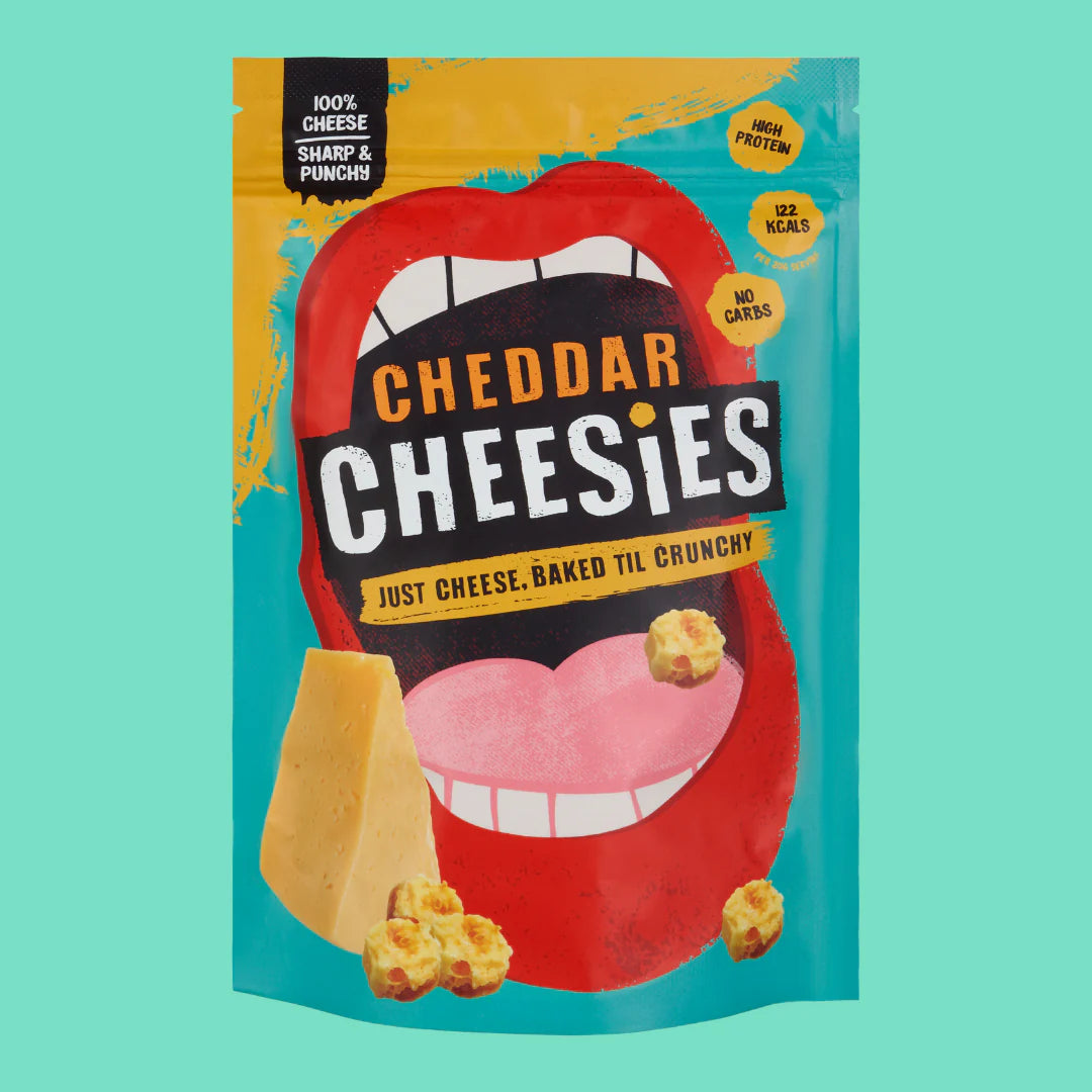 Cheesies - Cheddar Snack Sharing Bag 60g