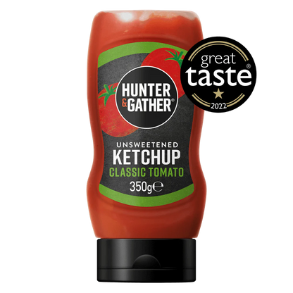 Hunter & Gather Unsweetened Tomato Ketchup 350g