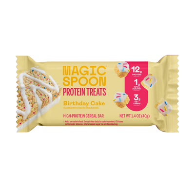 Birthday Cake Protein Treats Cereal Bar 40g