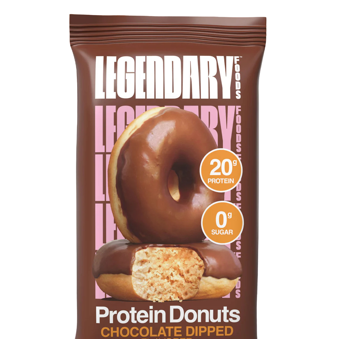 Legendary Foods - Chocolate Dipped Protein Donuts 61g