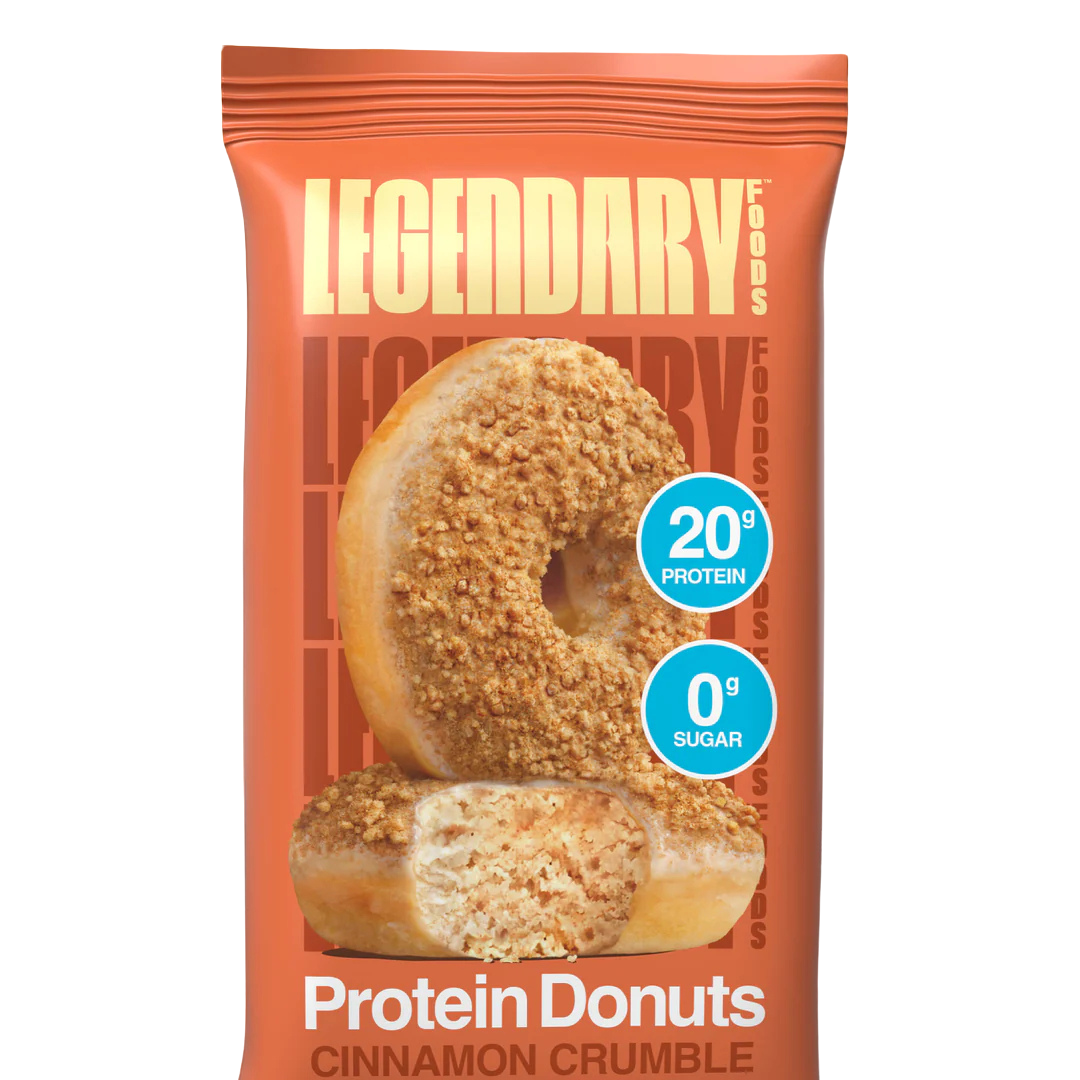 Legendary Foods - Cinnamon Crumble Protein Donuts 63g