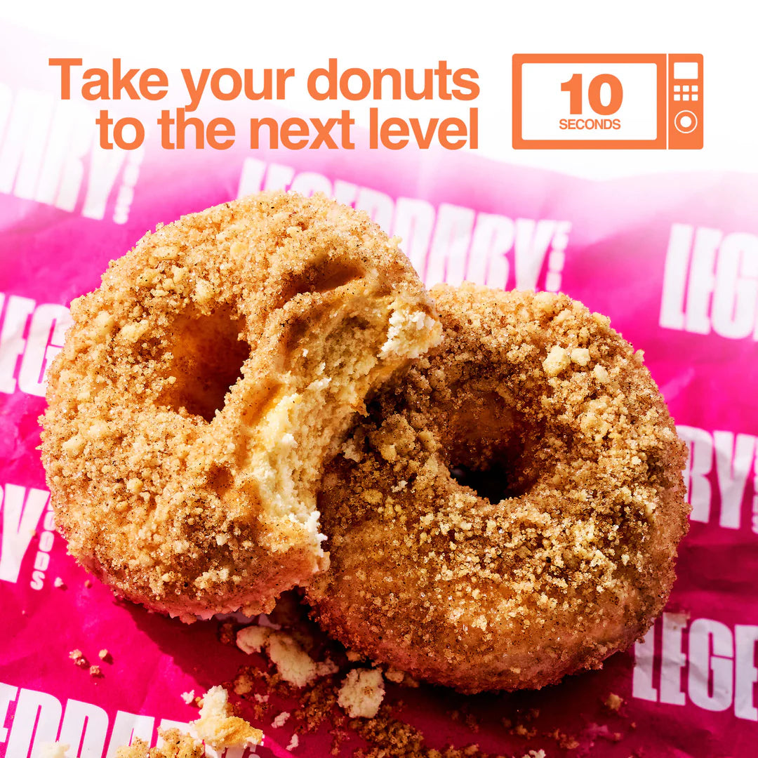 Legendary Foods - Cinnamon Crumble Protein Donuts 63g