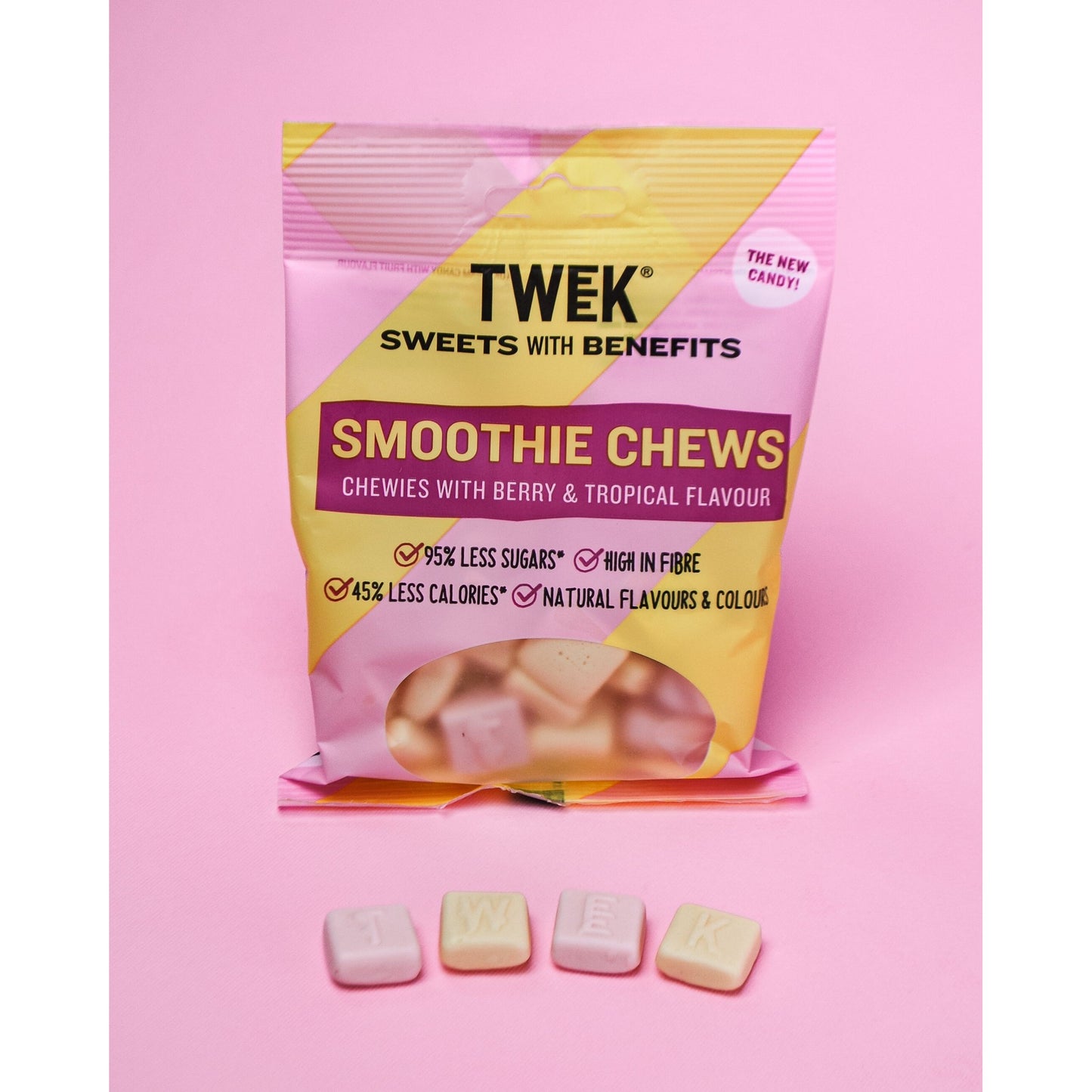 Tweek Low Sugar Sweets - Smoothie Chews 80g