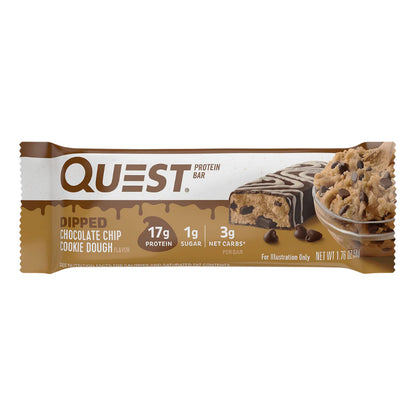 Quest Bar - Dipped Chocolate Chip Cookie Dough 50g