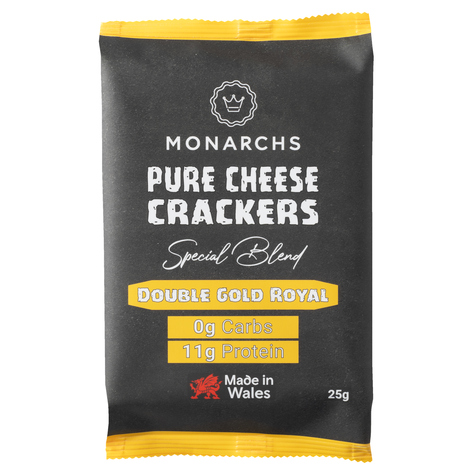 Monarchs Cheddar Cheese Crackers - Double Gold Royal 25g