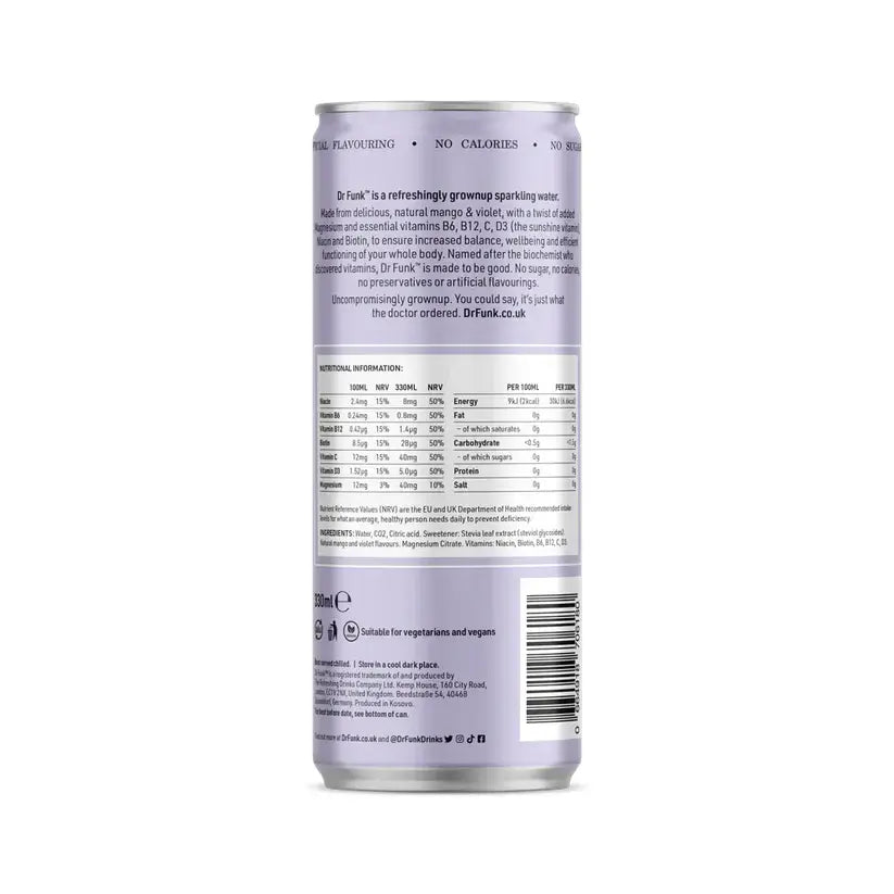 Dr Funk Mango & Violet Vital Edition 330ml