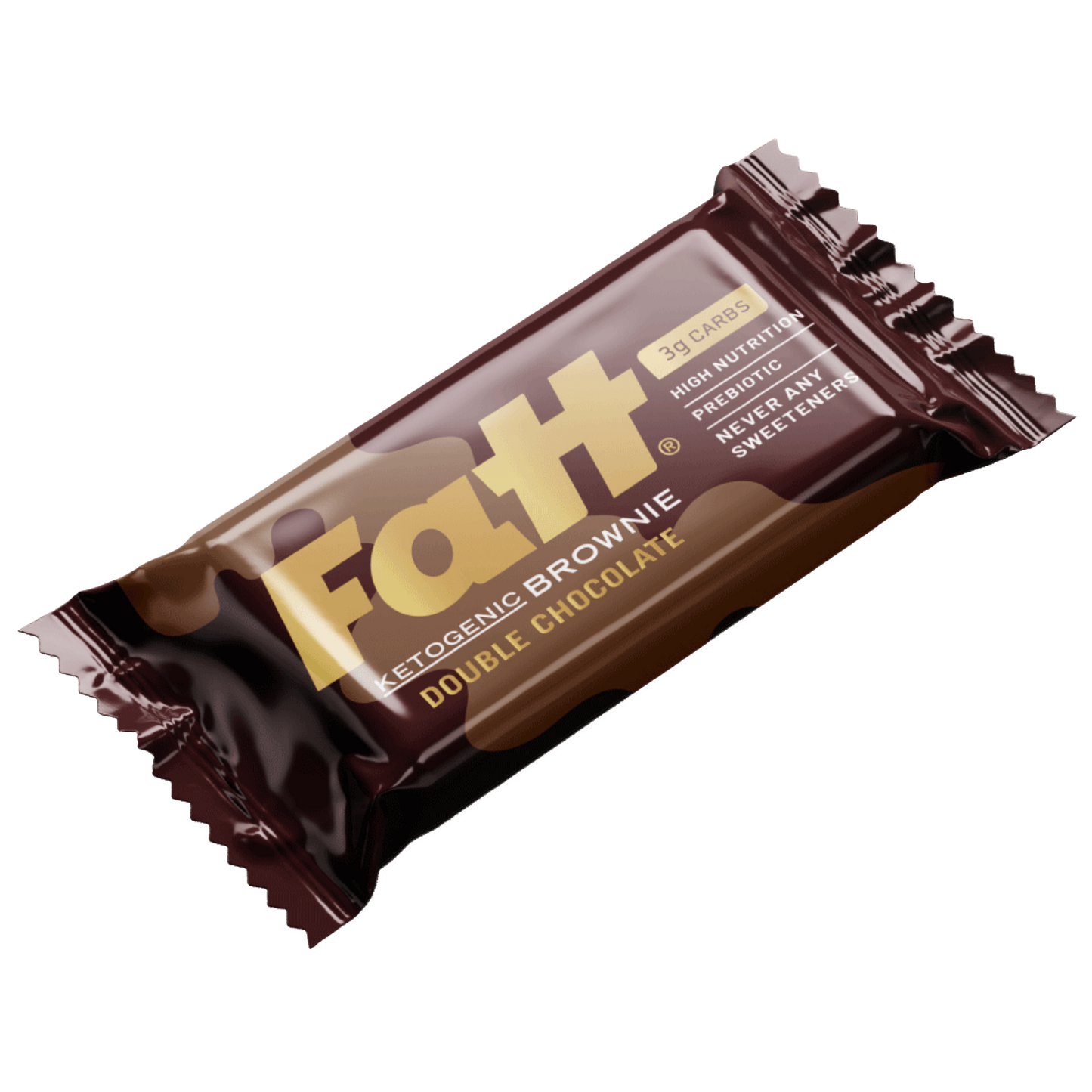 Fatt Double Chocolate Keto Brownie 40g