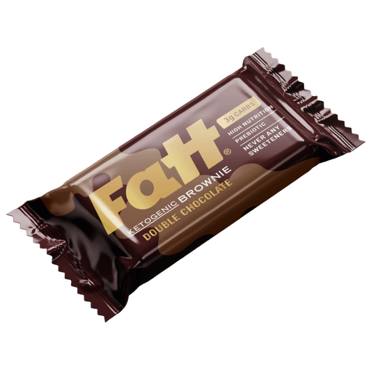 Fatt Double Chocolate Keto Brownie 40g