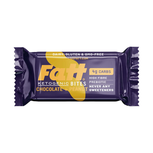 Fatt Chocolate Peanut Keto Bites 35g