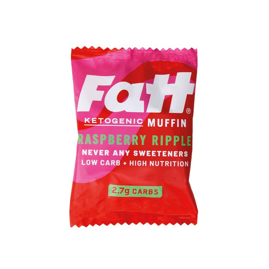 Fatt Raspberry Ripple Keto Muffin 40g