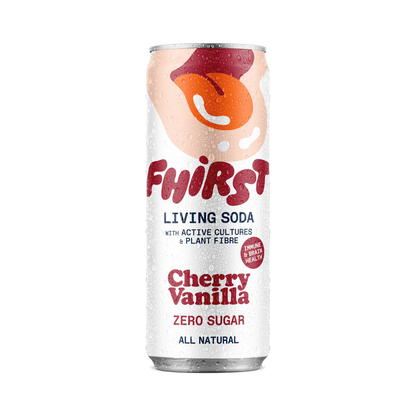 Fhirst Zero Sugar Living Soda - Cherry Vanilla 330ml