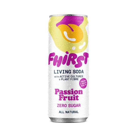 Fhirst Zero Sugar Living Soda - Passion Fruit 330ml