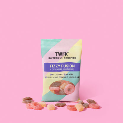 Tweek Low Sugar Sweets - Fizzy Fusion 80g