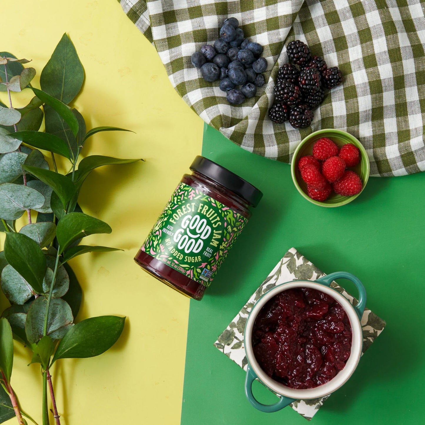 Good Good Keto Jam - Forest Fruits 330g