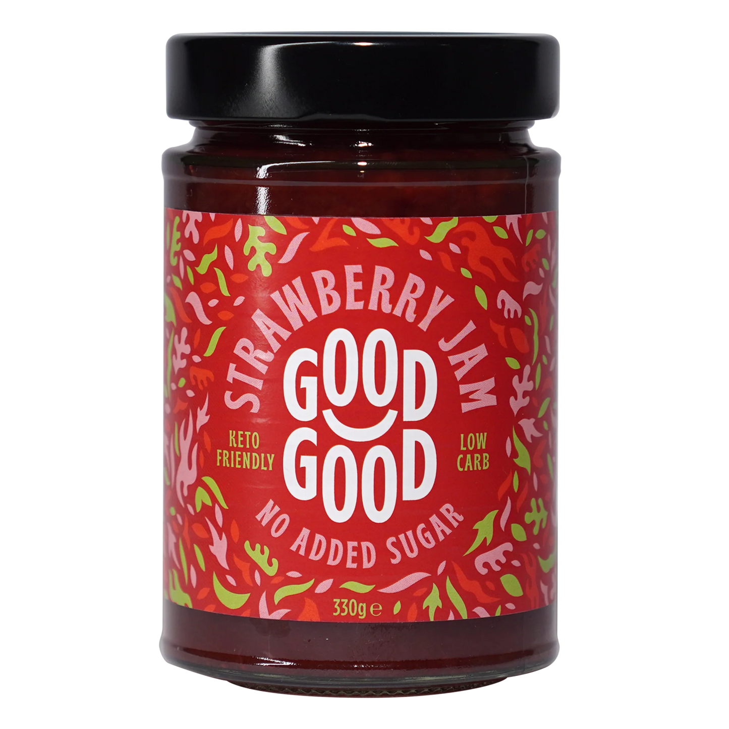 Good Good Keto Jam - Strawberry 330g