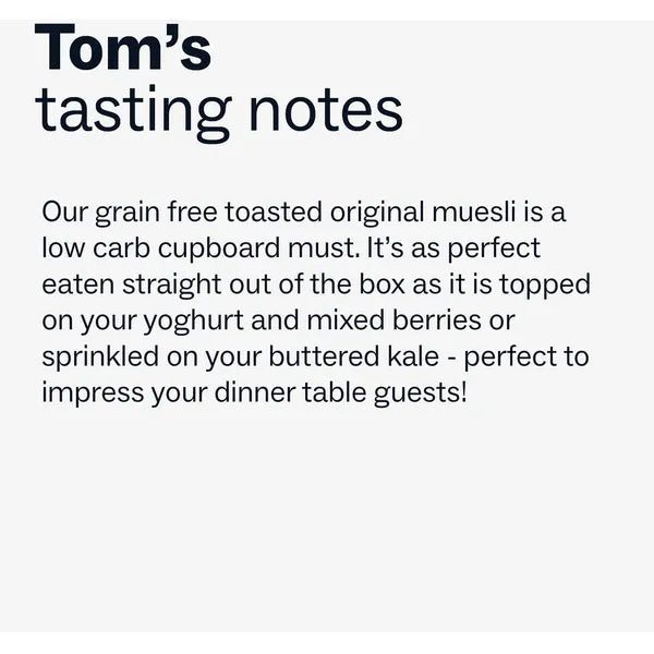 Fudi Grain-Free Toasted Muesli - Original 250g