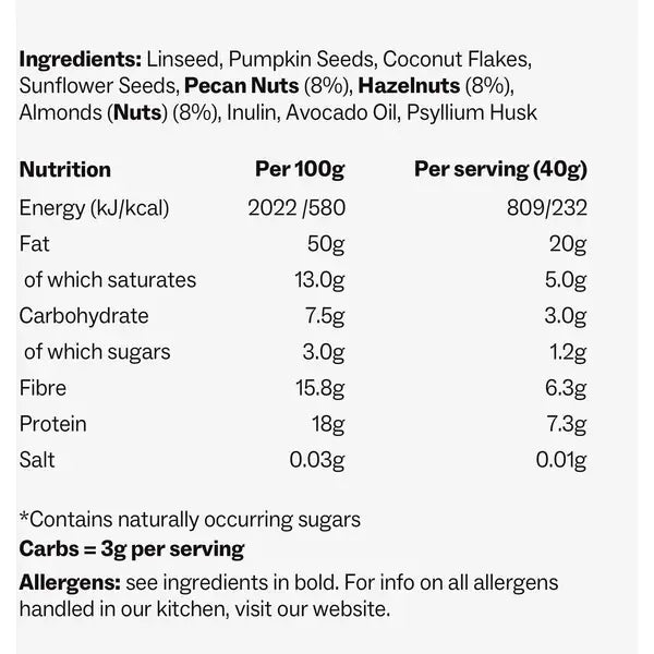 Fudi Grain-Free Toasted Muesli - Original 250g