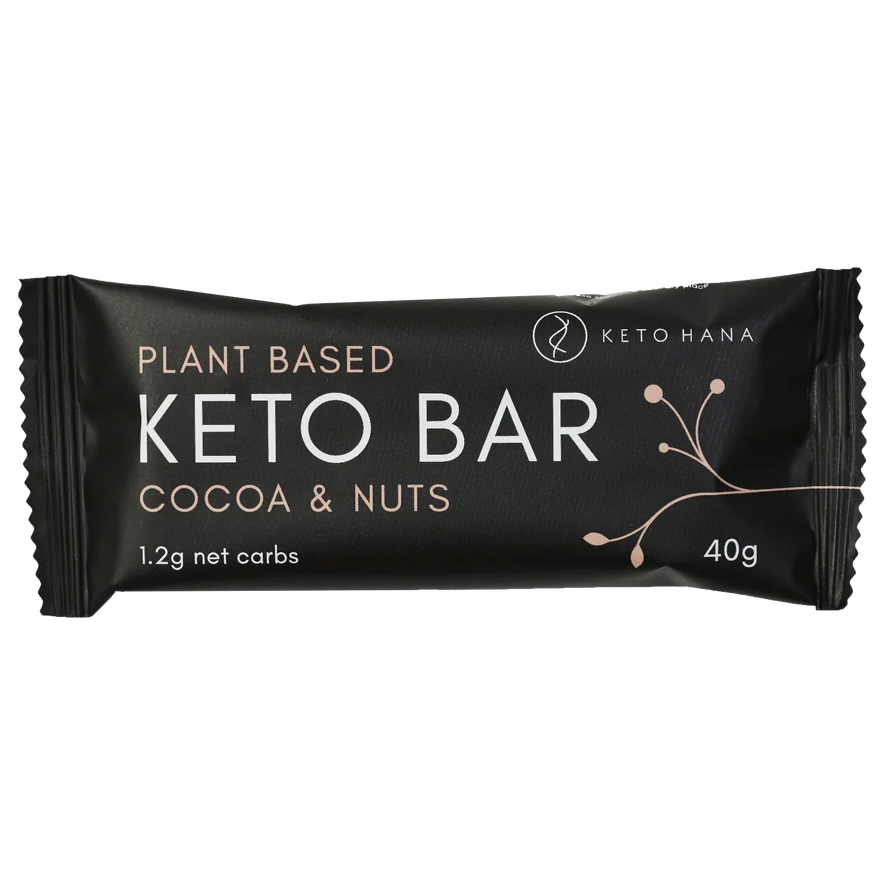 Keto Hana Cocoa Nuts Keto Bar 40g