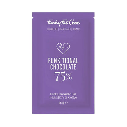 Keto Dark Chocolate with MCT & Coffee 50g
