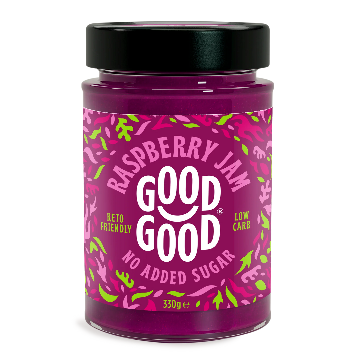 Good Good Keto Jam - Raspberry 330g