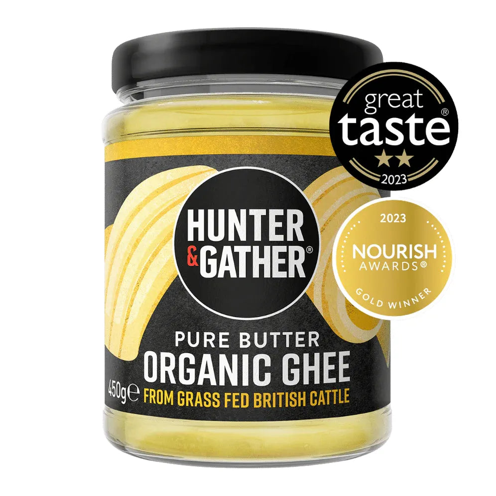 Hunter & Gather Grass Fed Organic Ghee 450g