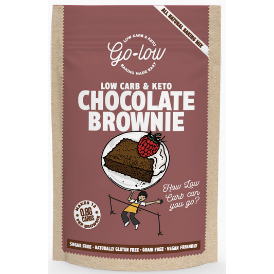 Go-low Keto Chocolate Brownie Low Carb Baking Mix 218g