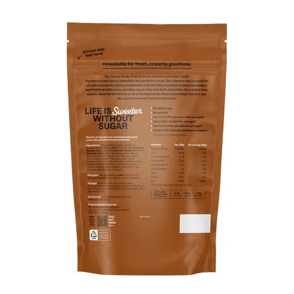 Fudi Keto Granola - Cocoa 200g