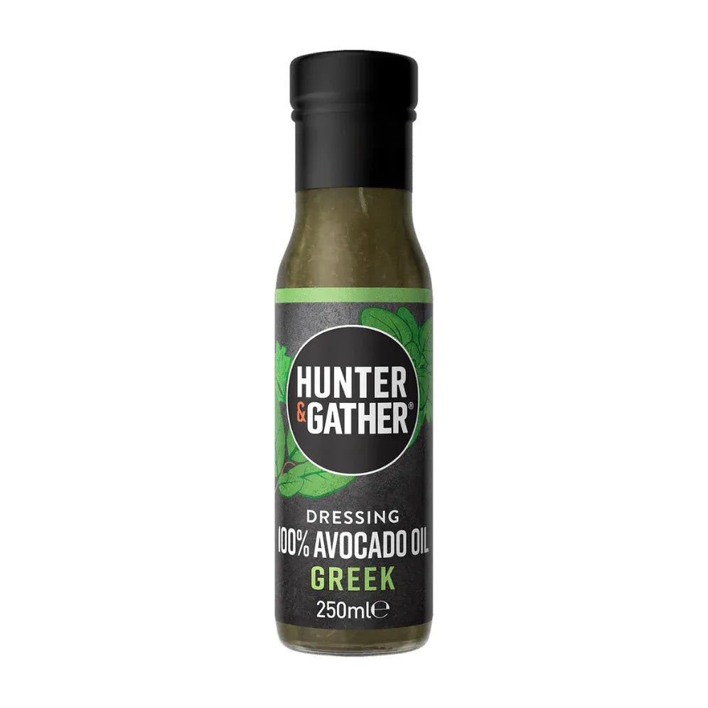 Hunter & Gather Greek Avocado Oil Dressing 250ml