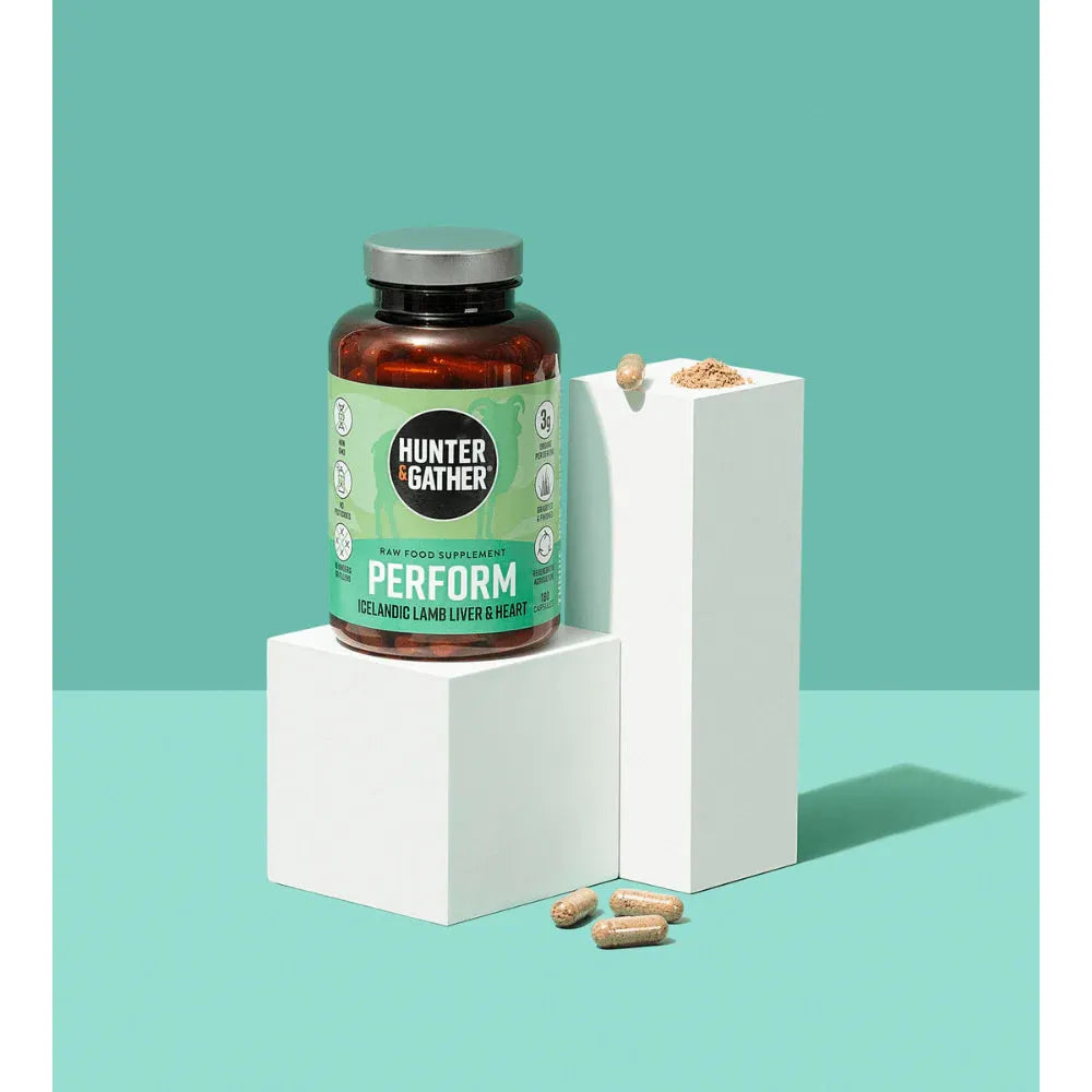 Hunter & Gather Perform Liver & Heart 90 Capsules